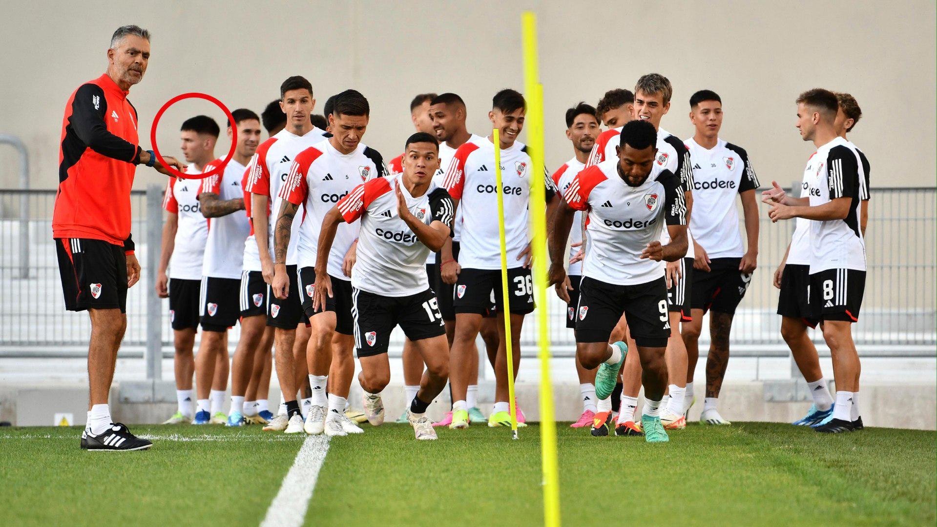 在青训中已, 岁的年轻球 在青训中已, 岁的年轻球